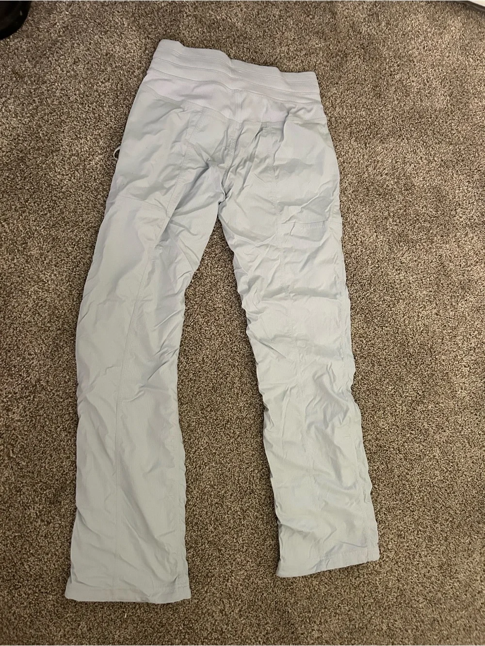 Light Blue woman’s lululemon Drawstring Pants